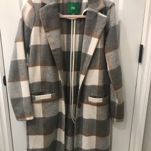 Plaid coat